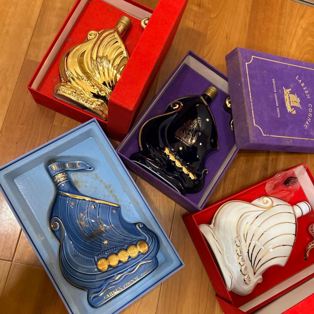 LARSEN コニャックボトル 4本セット