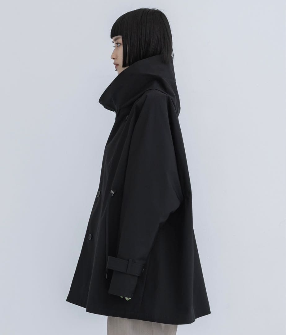 VACHEMENT ヴァシュモン　リサイクルシェルタフタショートトレンチ