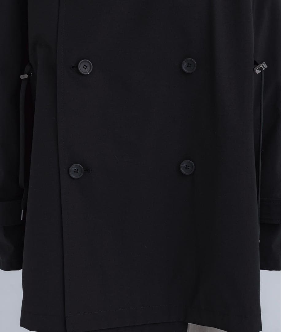 VACHEMENT ヴァシュモン　リサイクルシェルタフタショートトレンチ