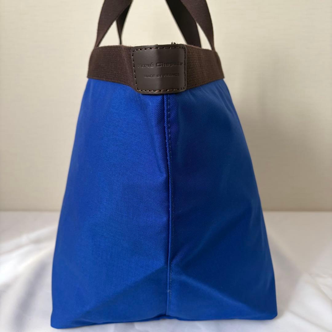 【美品】エルベシャプリエ 725C 舟型トートL コーデュナイロン アンディゴ