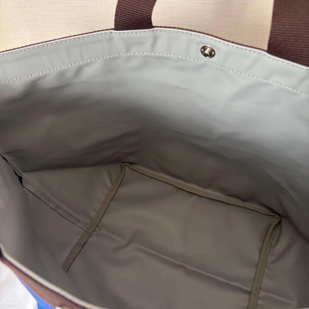 【美品】エルベシャプリエ 725C 舟型トートL コーデュナイロン アンディゴ