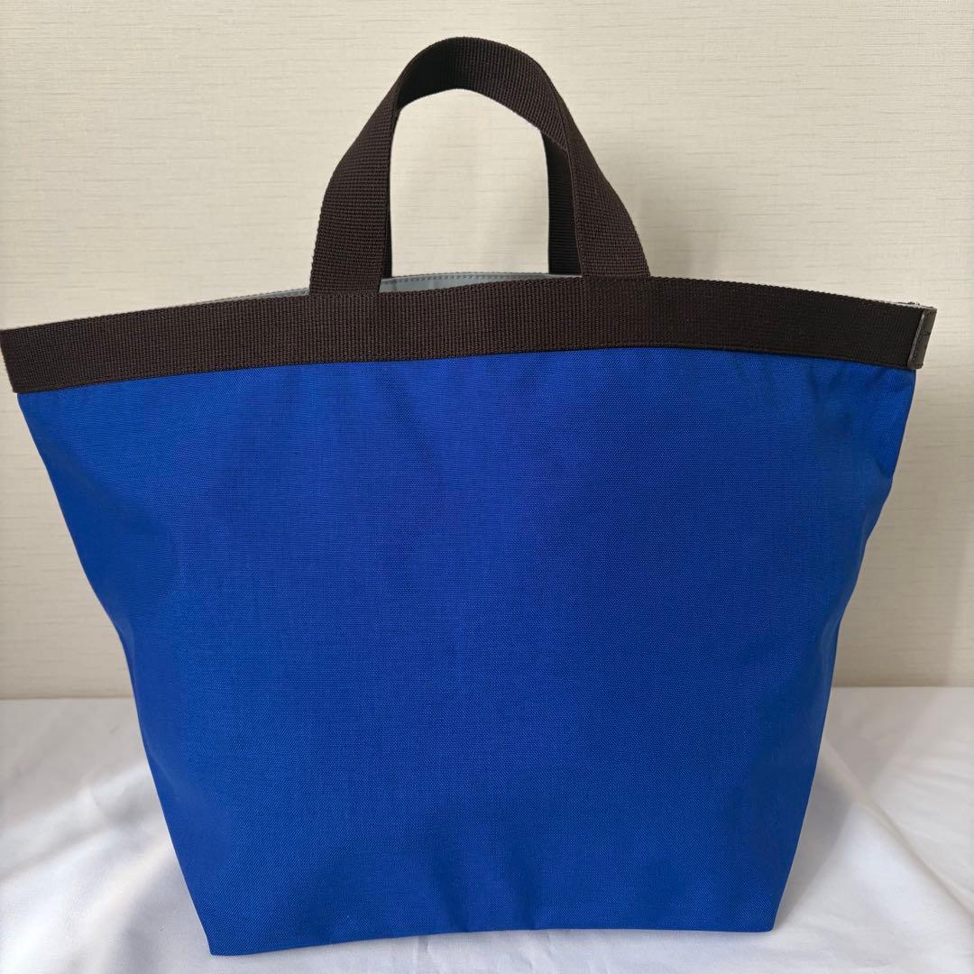 【美品】エルベシャプリエ 725C 舟型トートL コーデュナイロン アンディゴ