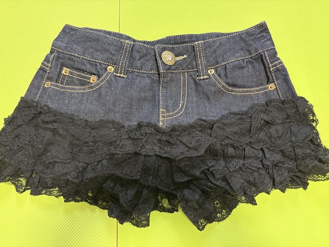 平成ギャルSugar Glass フリル付きショートパンツ 25
