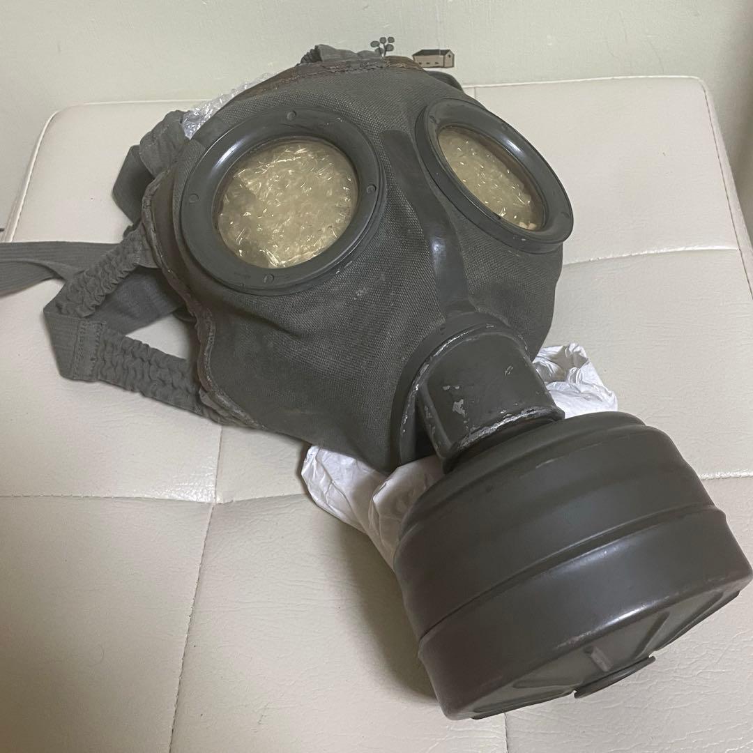 ドイツ軍m30ガスマスク実物
