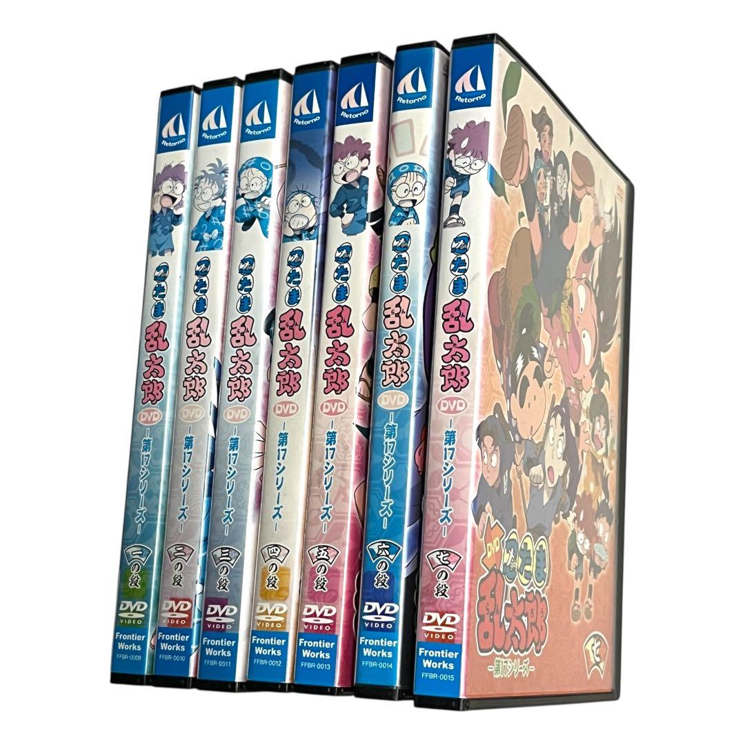新品ケース DVD 「 忍たま乱太郎 」 第17シリーズ 全7巻 全巻セット