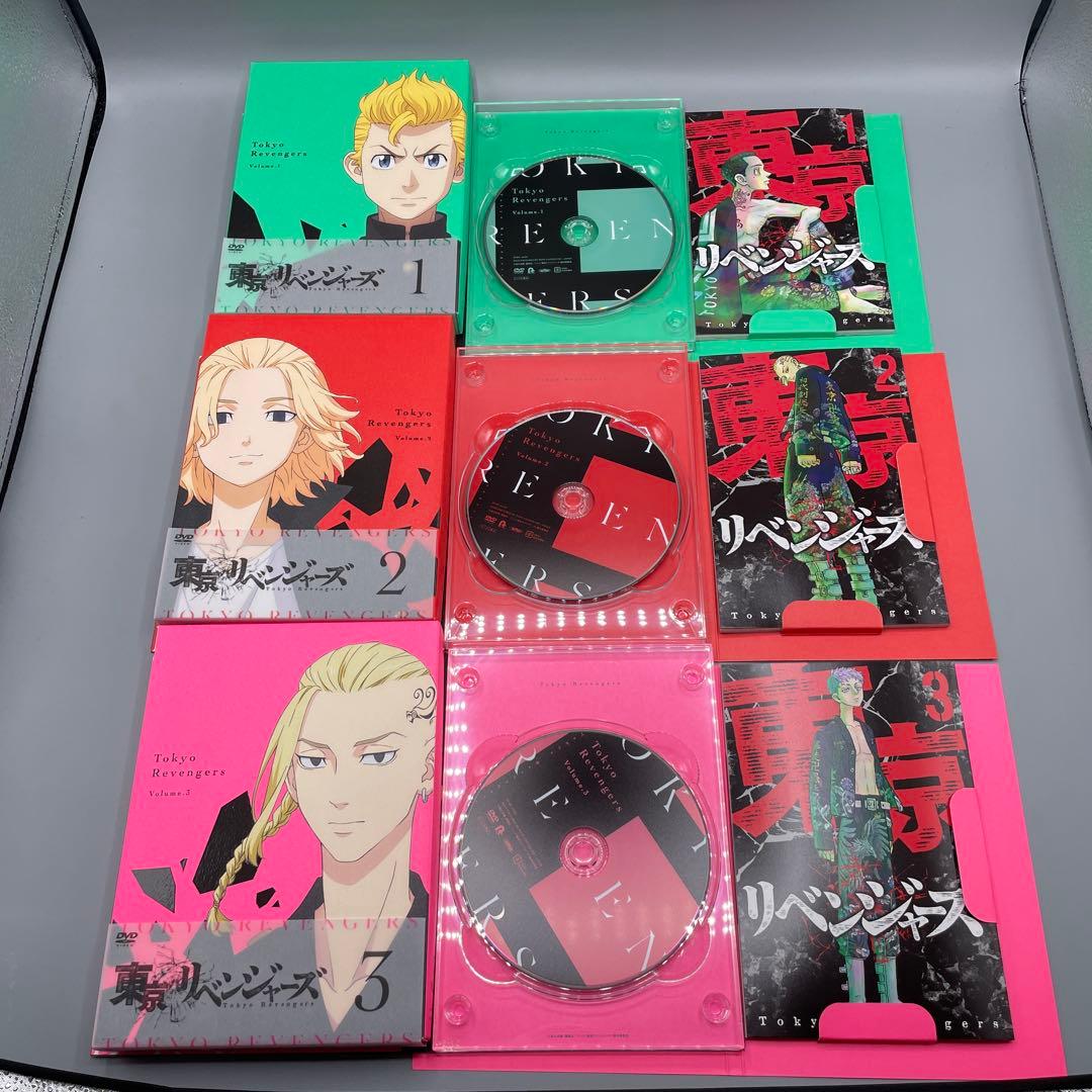 DVD アニメ 東京リベンジャーズ 1巻〜6巻 アニメイト特典 収納BOX付