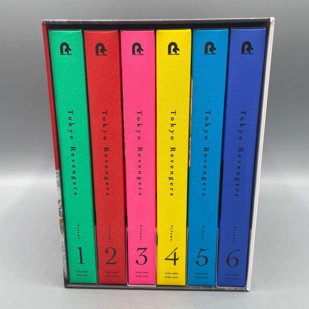 DVD アニメ 東京リベンジャーズ 1巻〜6巻 アニメイト特典 収納BOX付