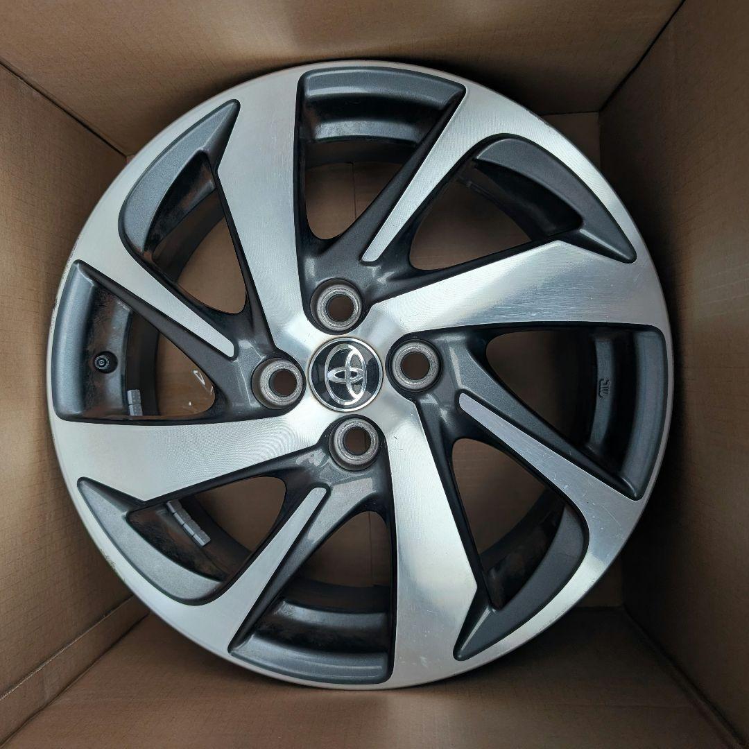 【2本の値段×2口】トヨタ アクア Xアーバン 純正アルミホイール ①