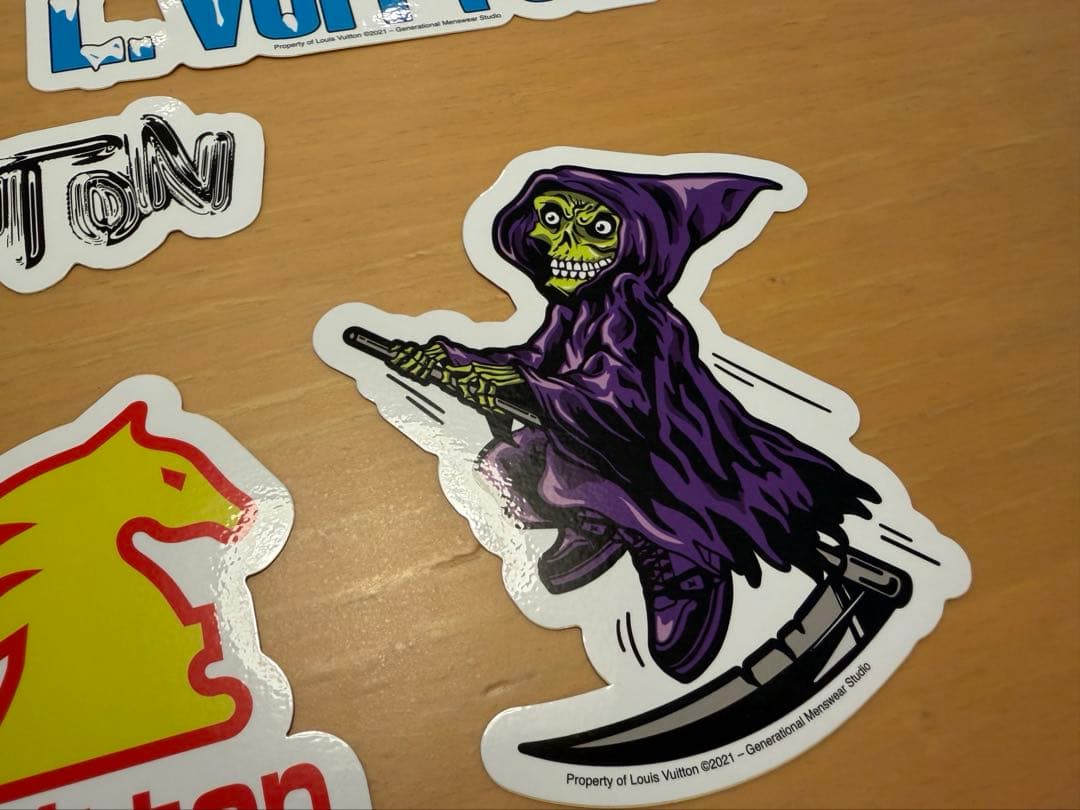 非売品 Louis Vuitton Virgil Abloh ステッカー
