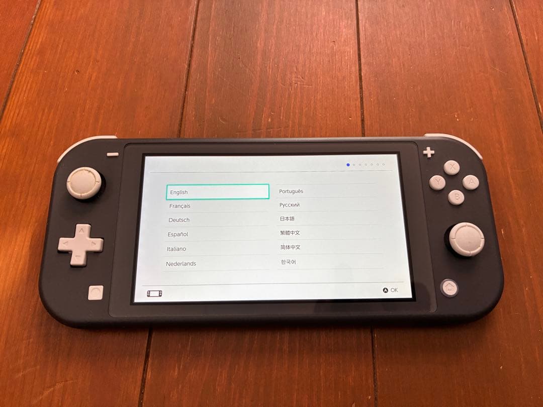 switch lite グレー