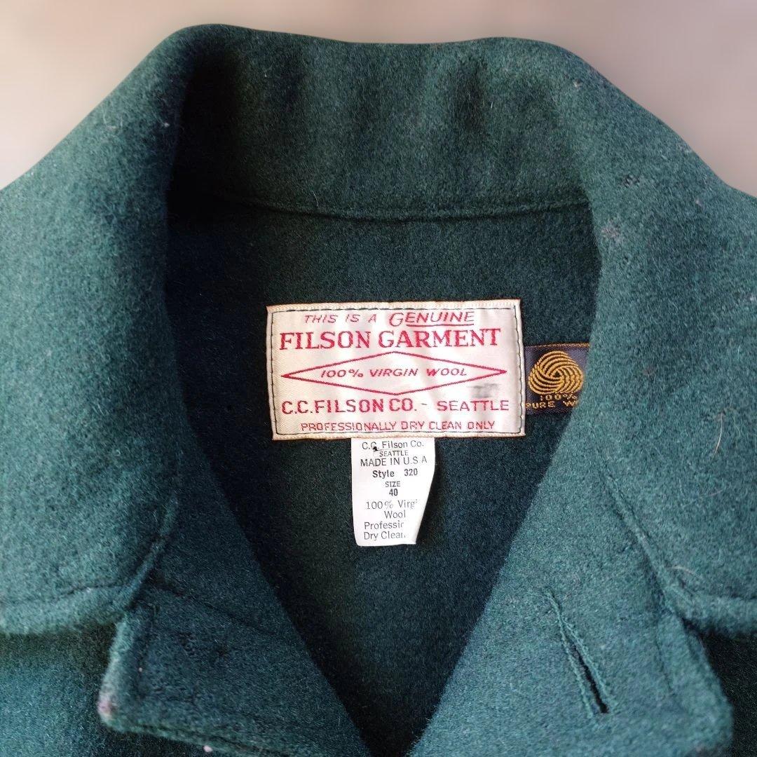 FILSON フィルソン ウール マッキーノコート 40 アメリカ製
