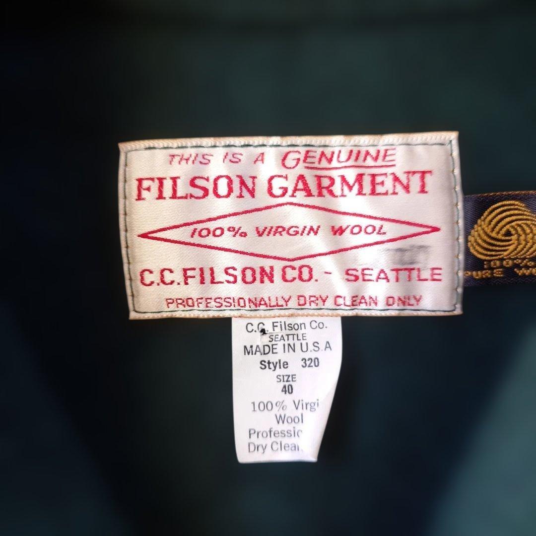 FILSON フィルソン ウール マッキーノコート 40 アメリカ製
