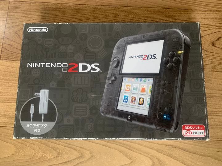 ニンテンドー2DS クリアブラック スマブラ3DS(カセットのみ)付き