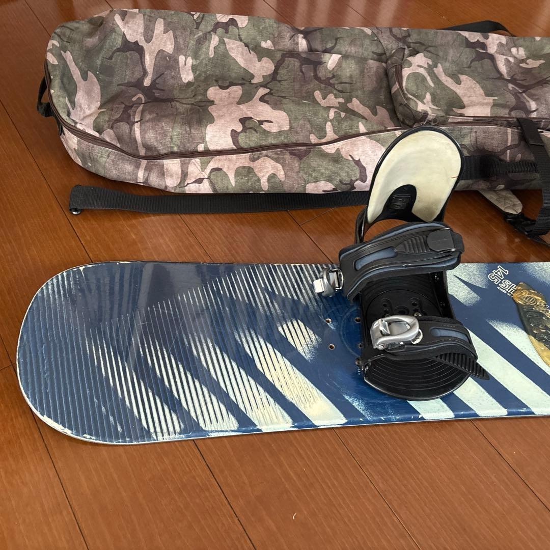 SALOMON SHADE145cm&Burton 迷彩ケース156cm