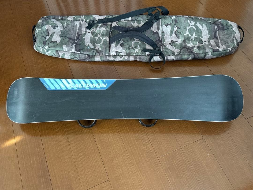 SALOMON SHADE145cm&Burton 迷彩ケース156cm