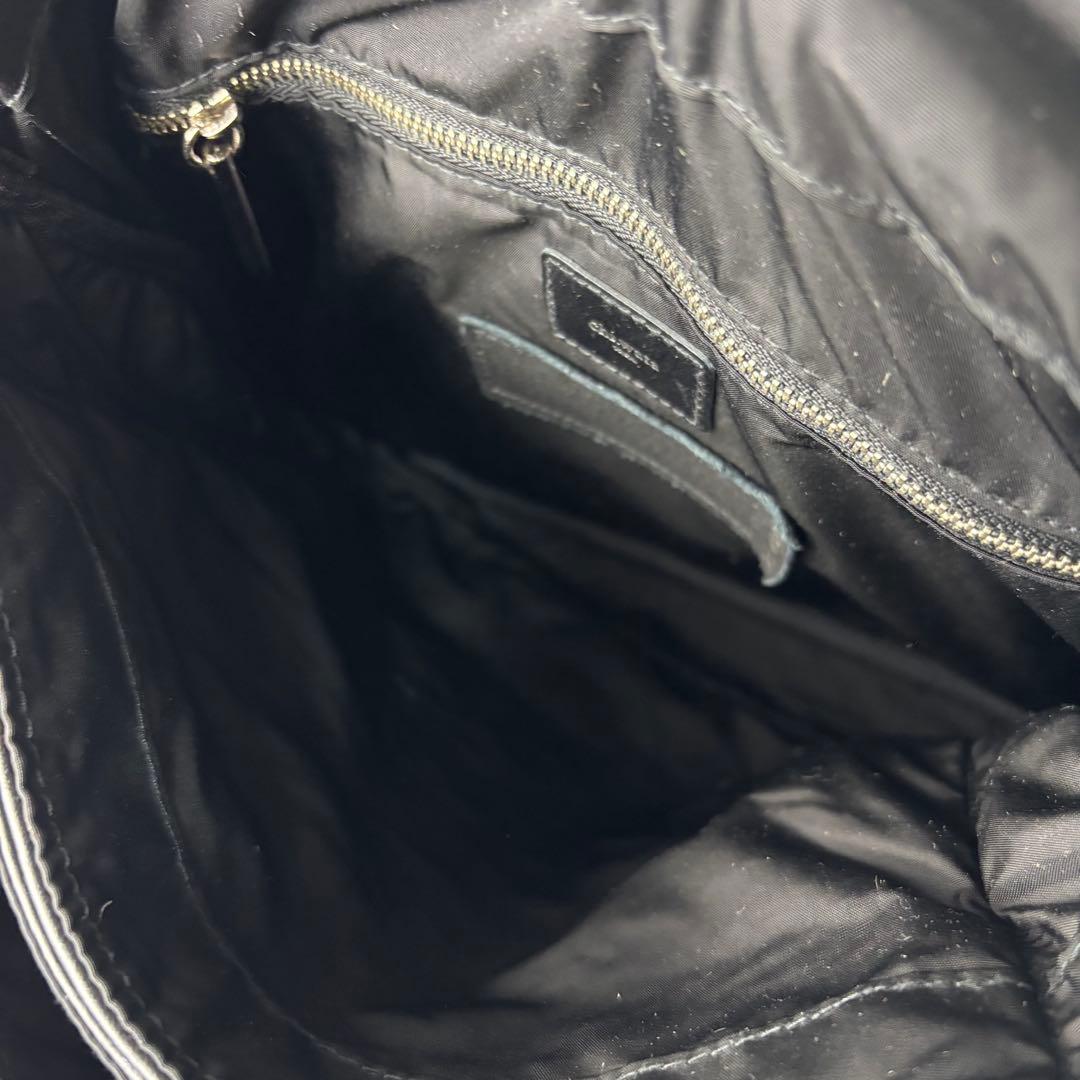 美品✨chi.wata リュック レザー 幾何学 本革 ブラック チワタ A4◎