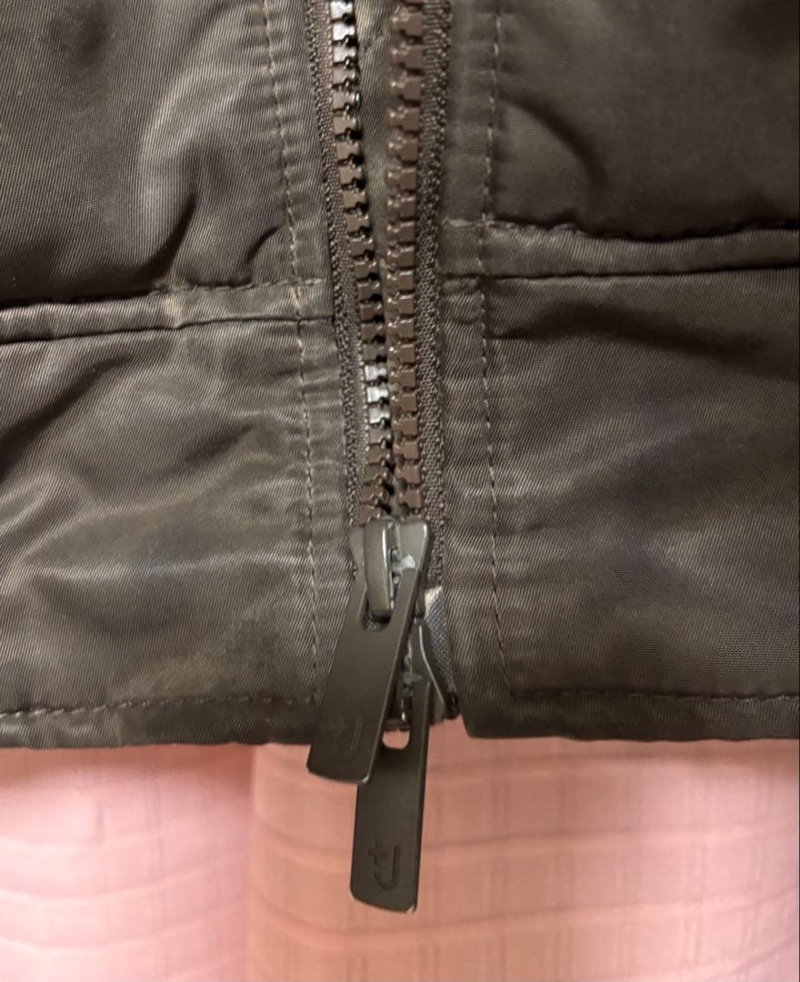 【希少XL】初代 ユニクロ＋J ハイブリッドダウンオーバーサイズ MA-1カーキ