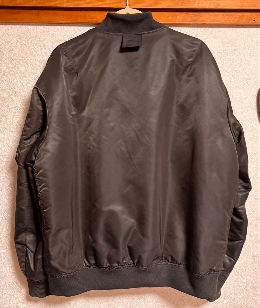 【希少XL】初代 ユニクロ＋J ハイブリッドダウンオーバーサイズ MA-1カーキ