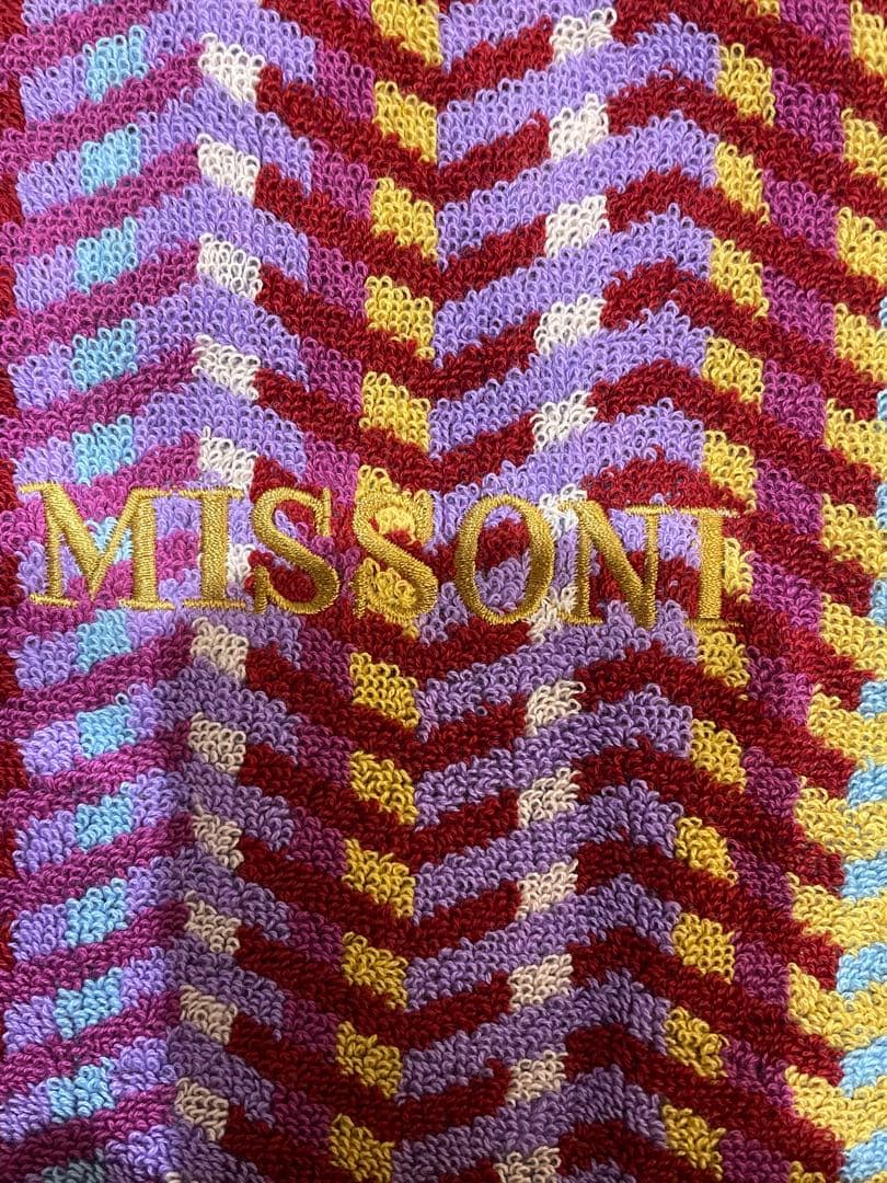 【新品】MISSONI ミッソーニ タオルケット　フィーロ　今治
