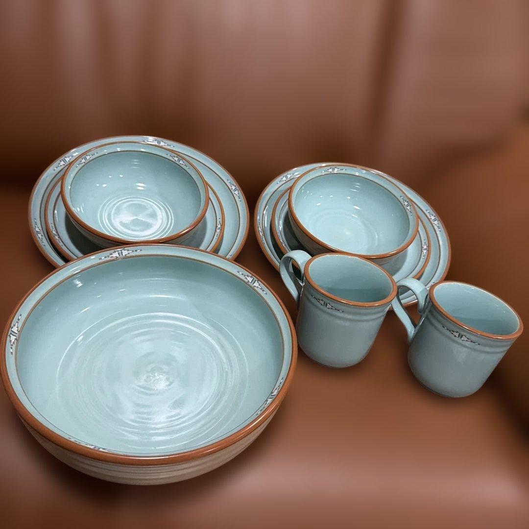 Noritake 青色食器セット 9点