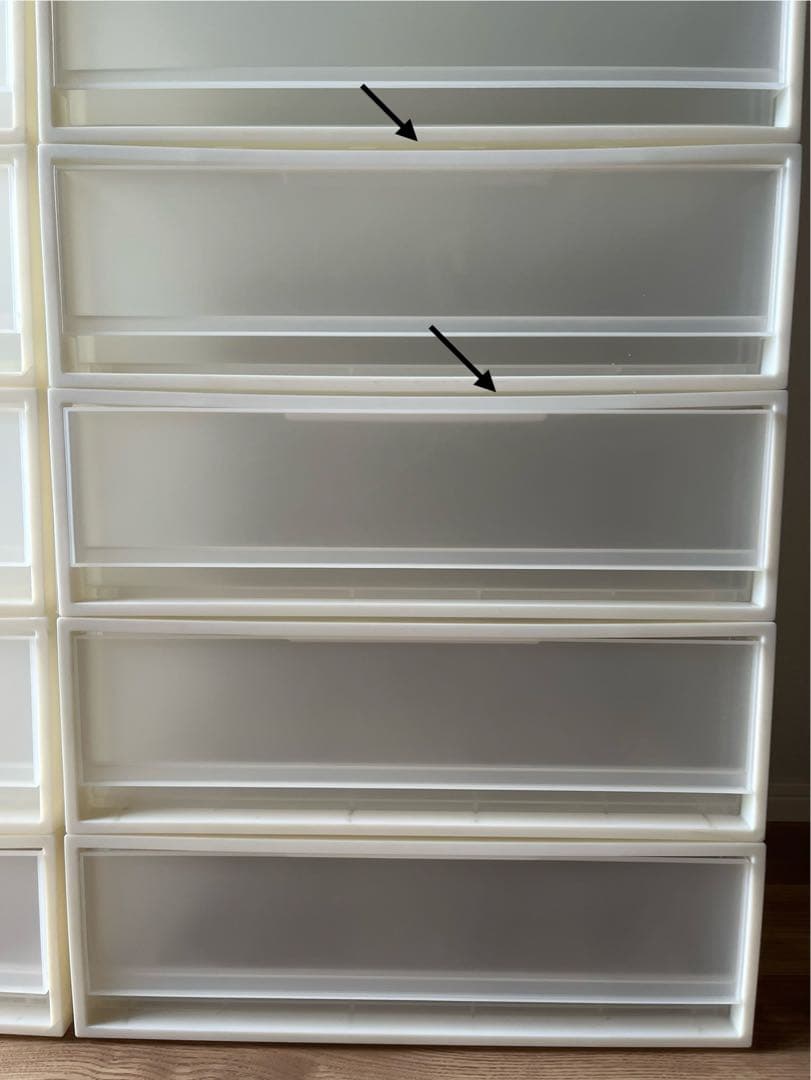 引取限定【15個まとめてセット】無印良品 ポリプロピレン 収納ケース ワイド 小