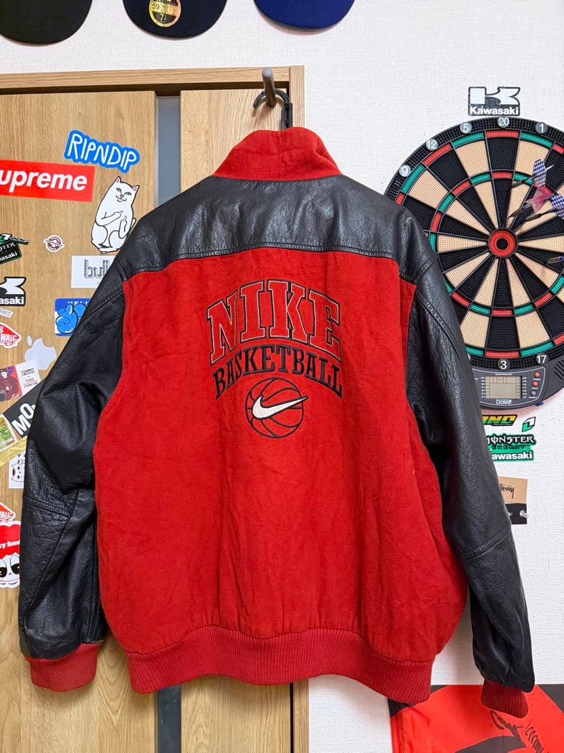 Nike スタジャン レッド ブラック NIKE BASKETBALL