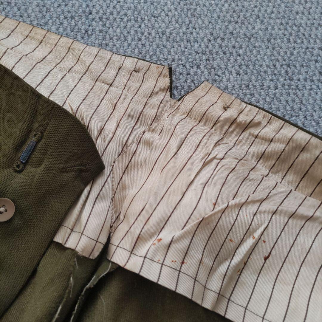 日本軍／軍服上下セット／将校服／当時物／アンティーク／骨董品／本物