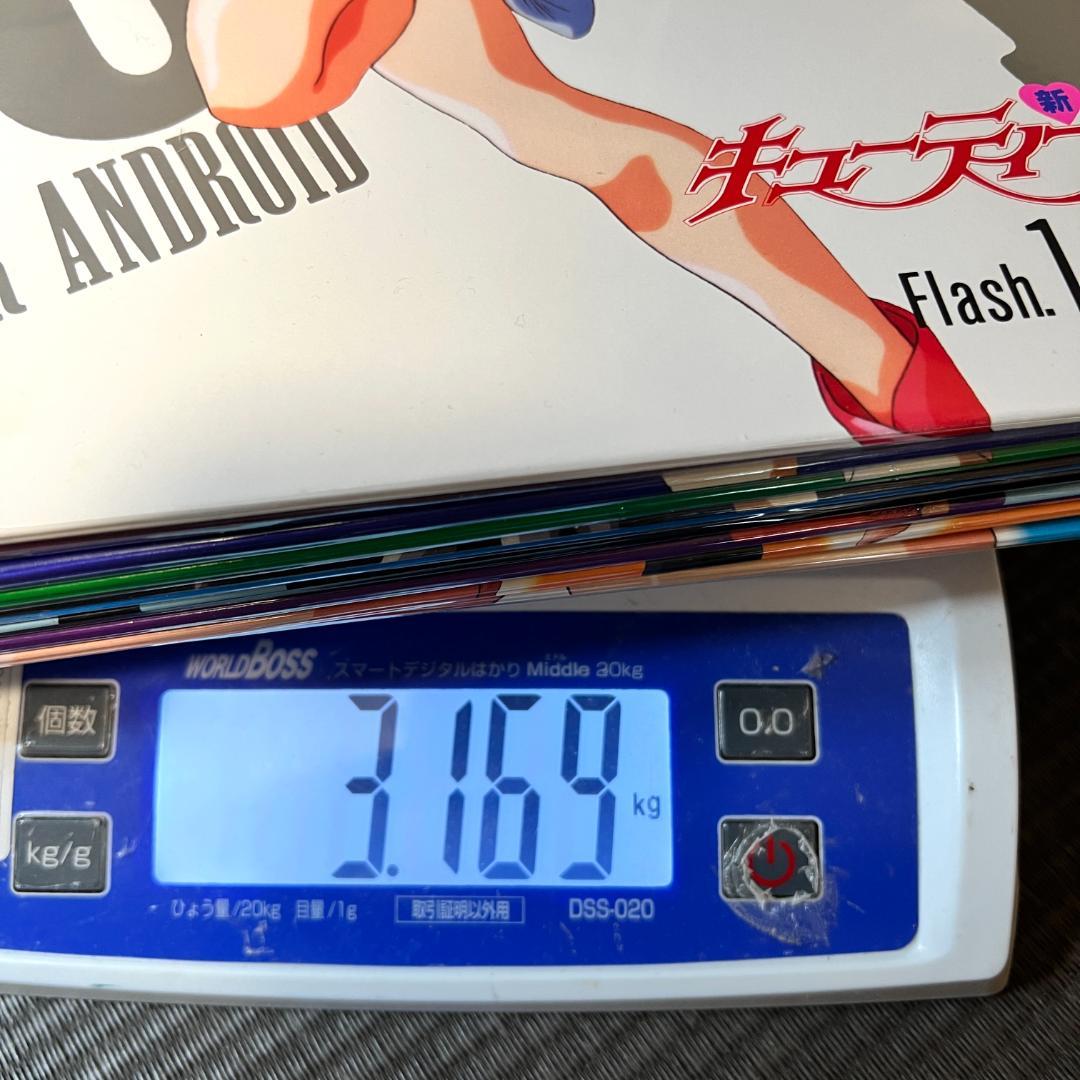 レーザーディスク、新・キューティーハニー Stage.1～8＋特別編 ,永井豪