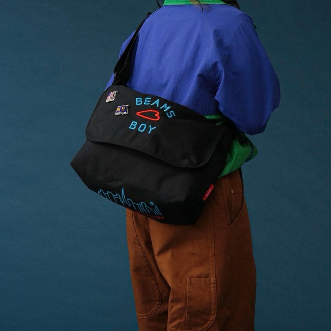 ビームスボーイ別注Manhattan Portage メッセンジャーバッグ