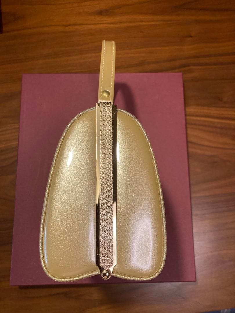 【極美品】和装バッグ 草履 セット 礼装　フォーマル ゴールド