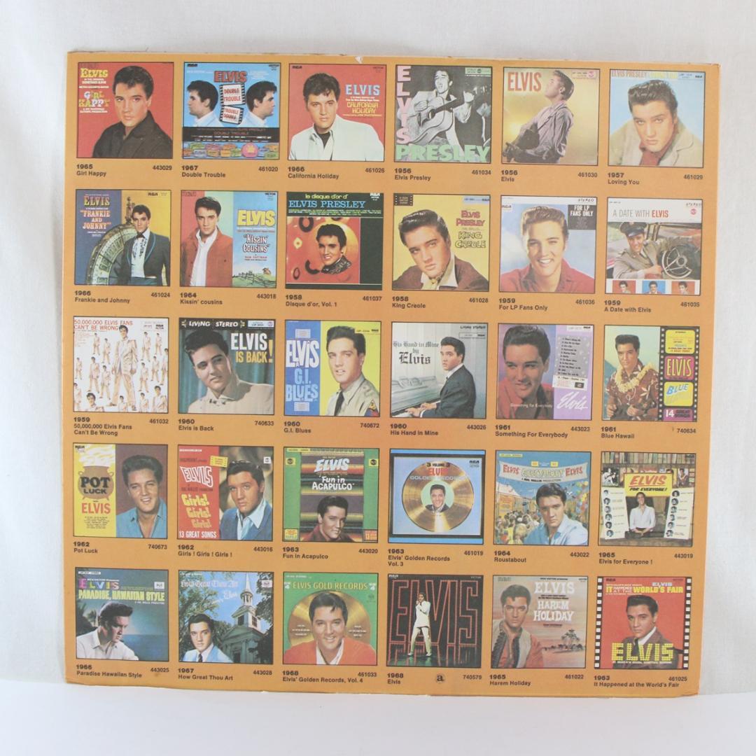 仏LP Rendez-Vous Avec Elvis Presley フランス盤