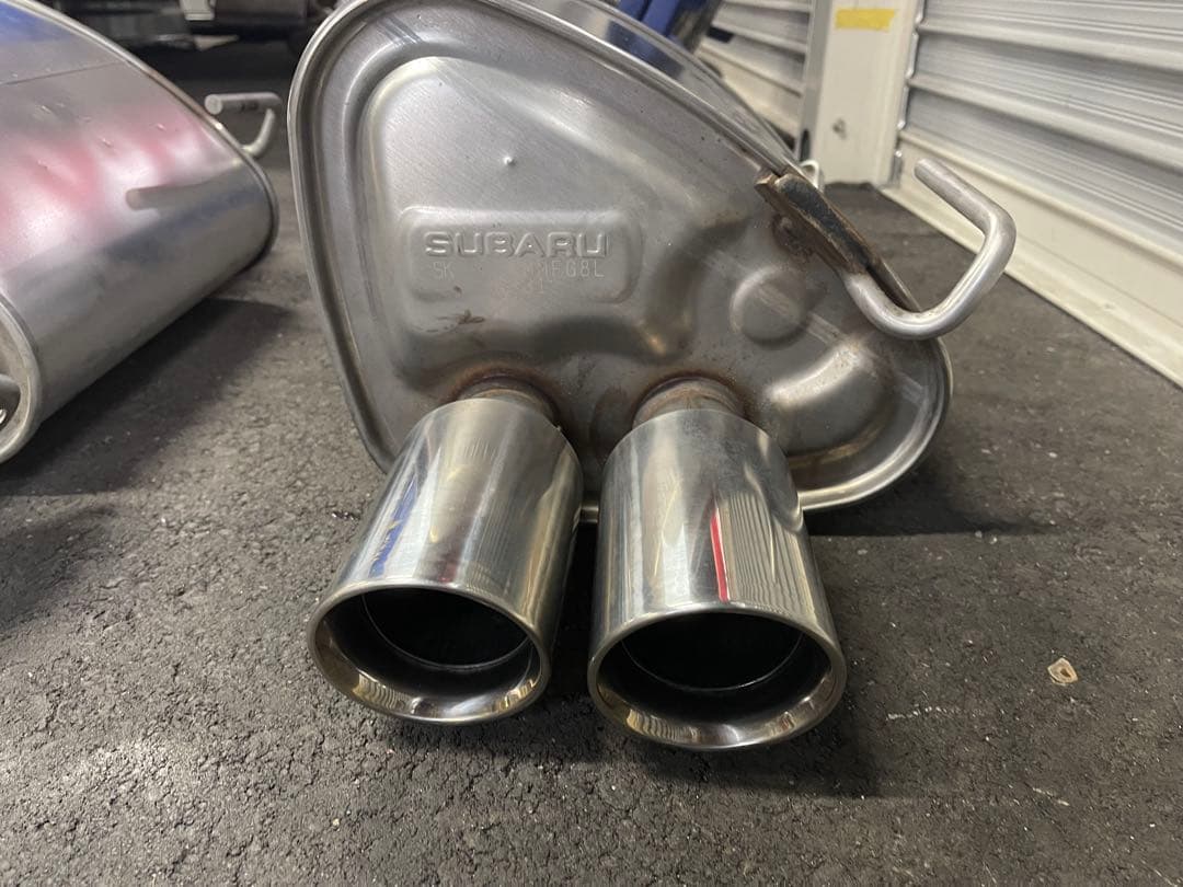 SUBARU スバル　WRX STI VAB 純正マフラー