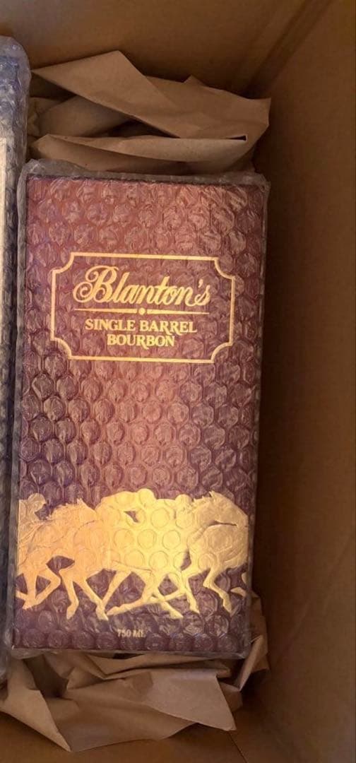 新品未開封　ブラントン　バーボンウイスキー