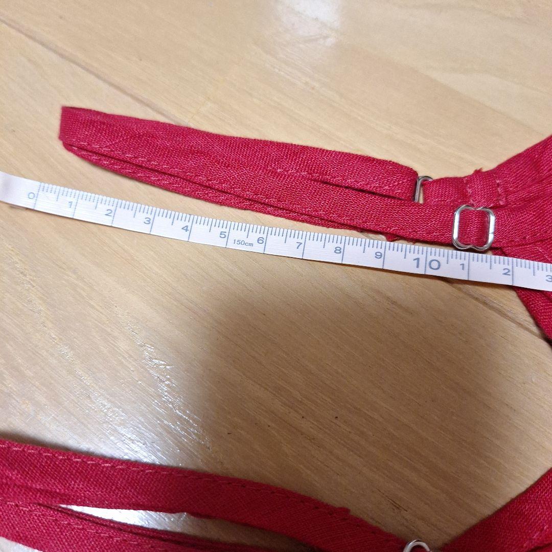 fog linen work レッド リネン サロペット　ほぼ日