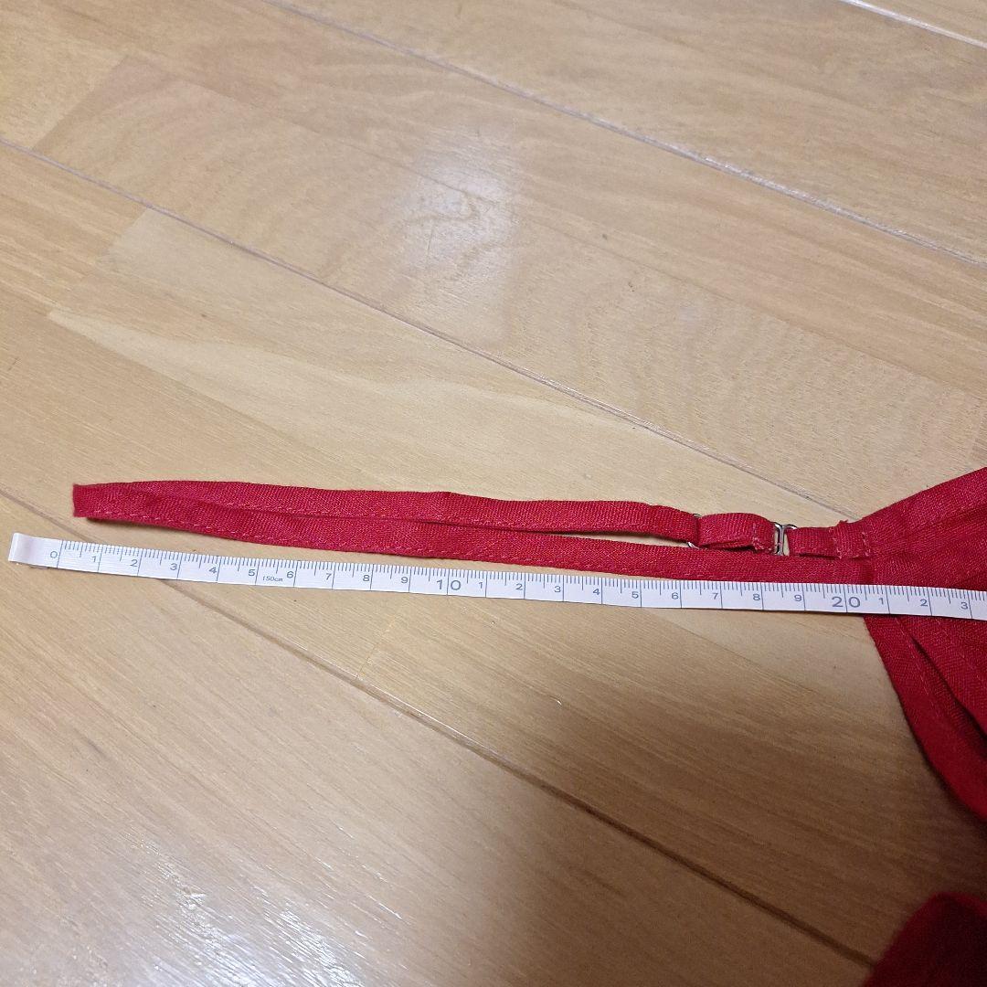 fog linen work レッド リネン サロペット　ほぼ日