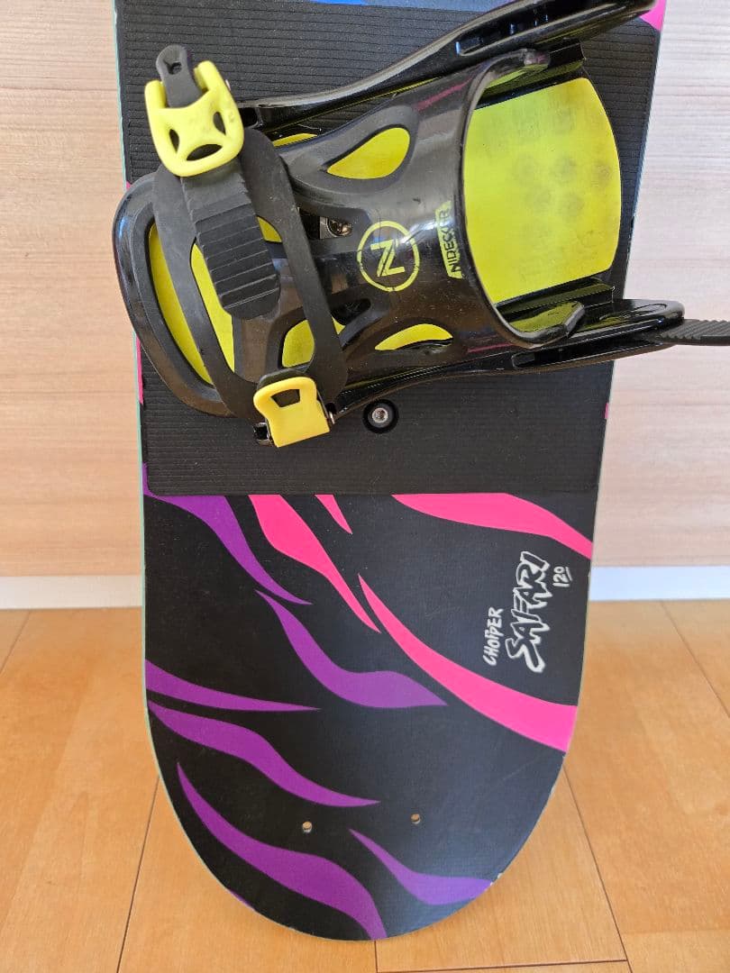 キッズの雪山デビューに！BURTON CHOPPER(120cm ) 二点セット