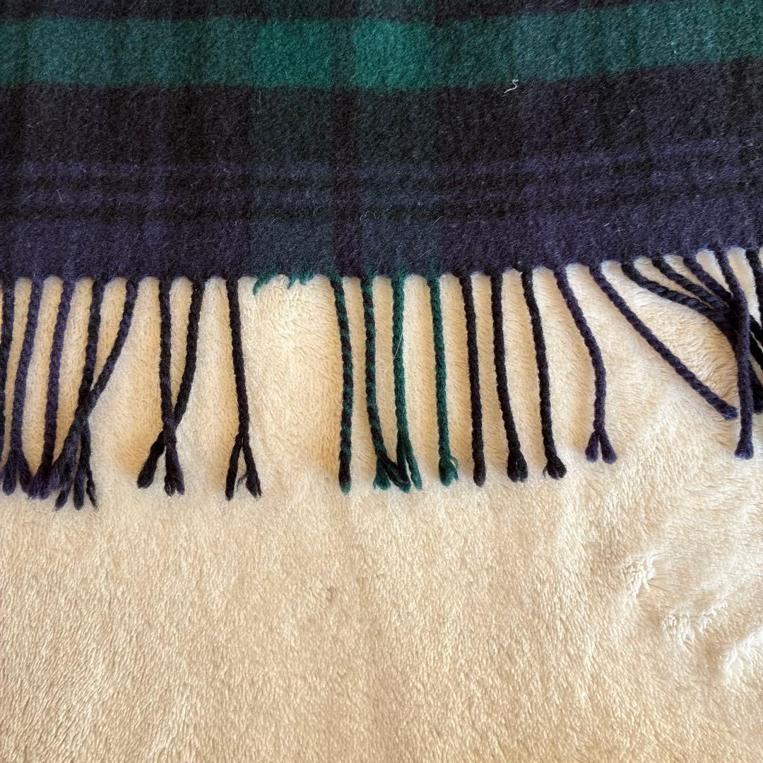 ジョンストンズ 大判ストール ブラックウォッチ