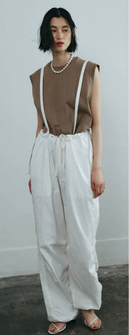 GALLARDAGALANTE【R JUBILEE】パラシュートパンツ/別注