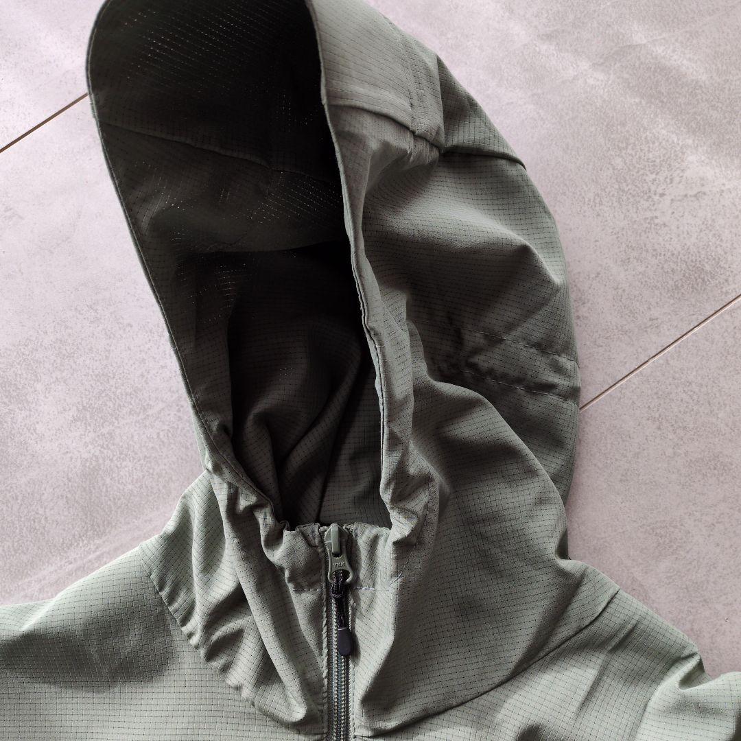 フード付きジャケット Lサイズ オリーブグリーン