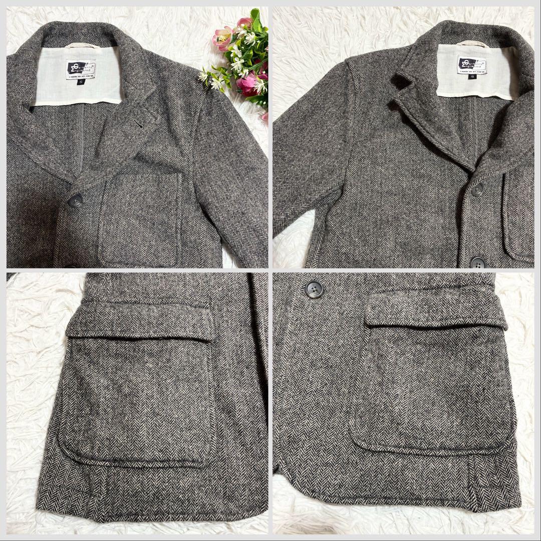 【Engineered Garments】 ヘリンボーン テーラージャケット S