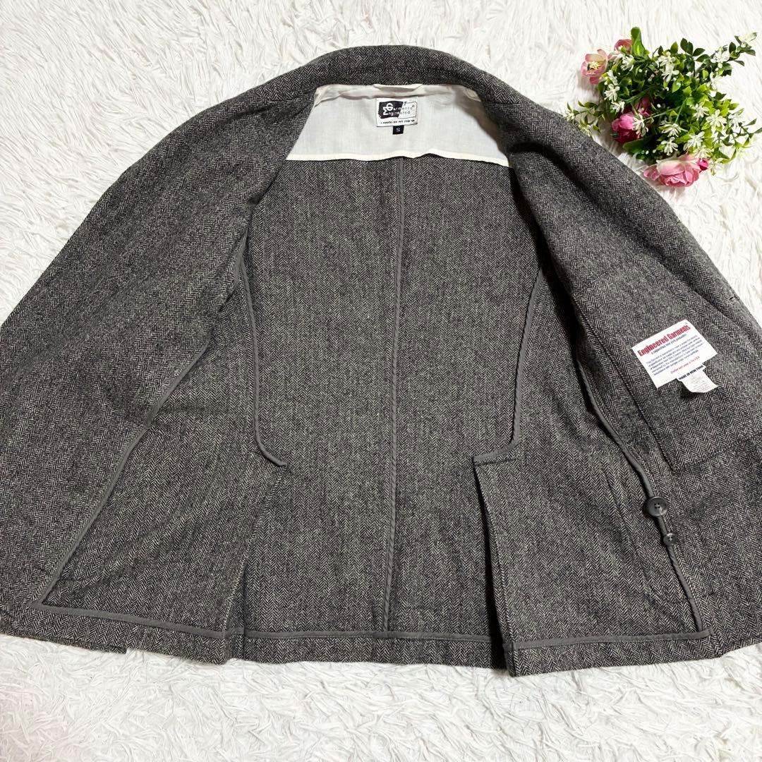 【Engineered Garments】 ヘリンボーン テーラージャケット S