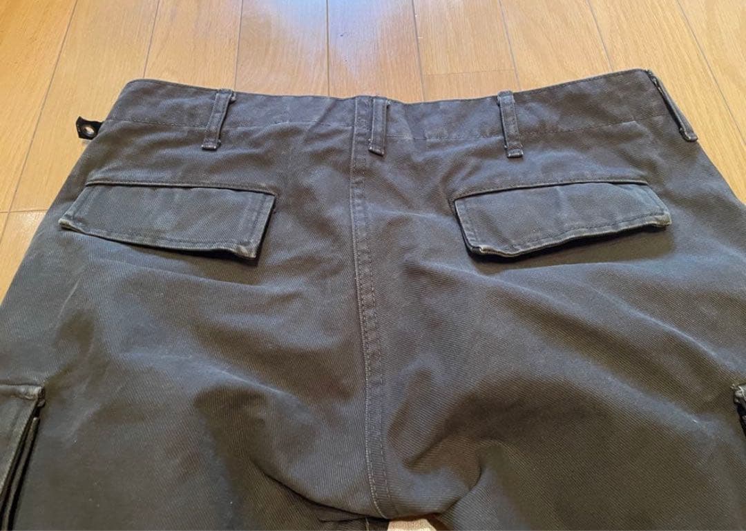 ミヤザワwjk ダークカーキ カーゴパンツ サイズM