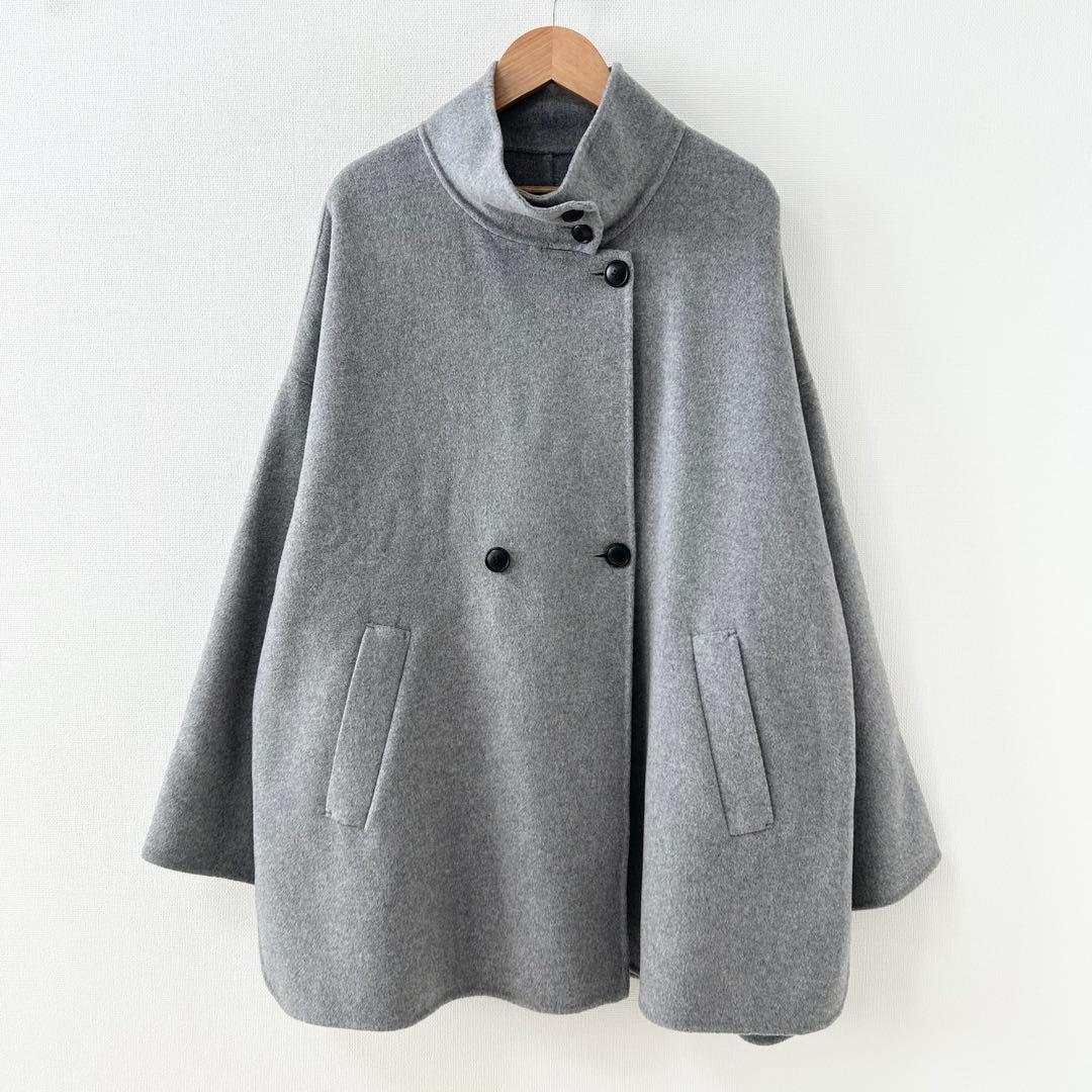 2024AW✨スローブイエナ　HAMILTONスタンドコート　グレー