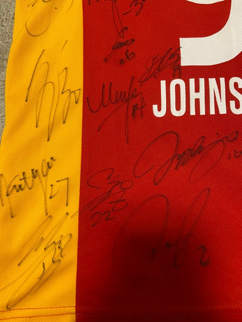 【超希少】名古屋グランパス ヨンセン サイン入りユニフォーム 2007 150