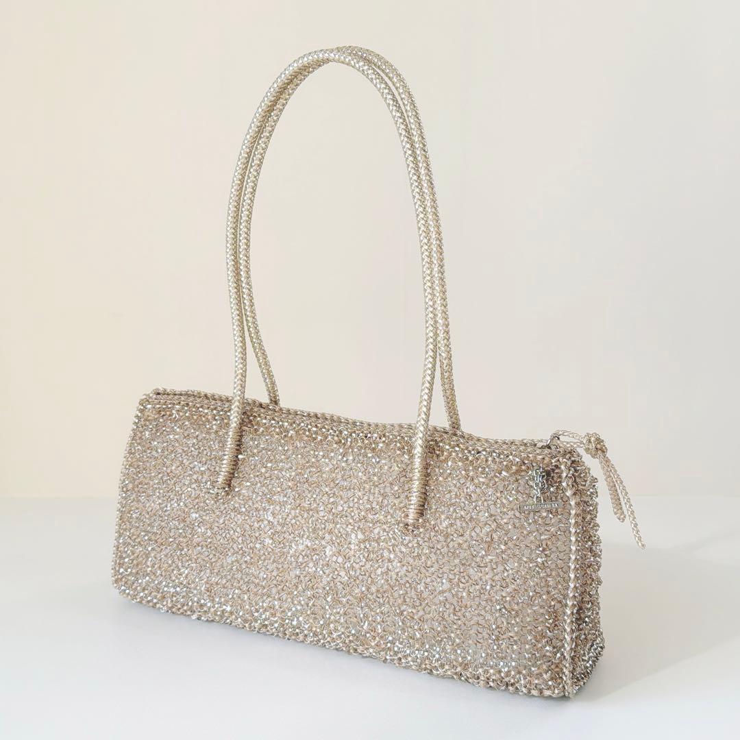 完売品　未使用アンテプリマTIRA TEMPOティーラ テンポ　キャメルシルバー