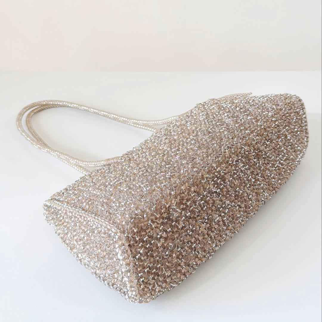 完売品　未使用アンテプリマTIRA TEMPOティーラ テンポ　キャメルシルバー