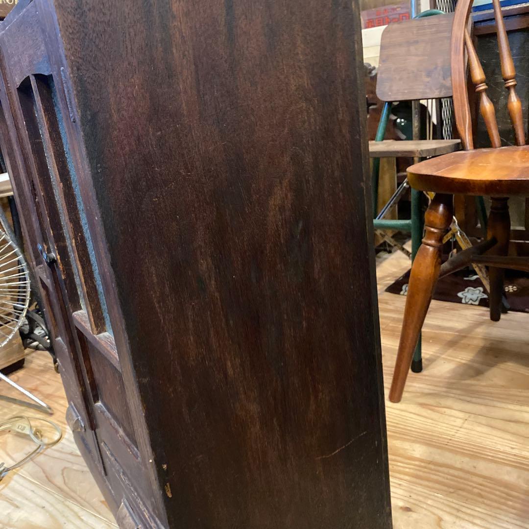 古道具 箪笥 茶箪笥 アンティークキャビネット　本棚　ラック