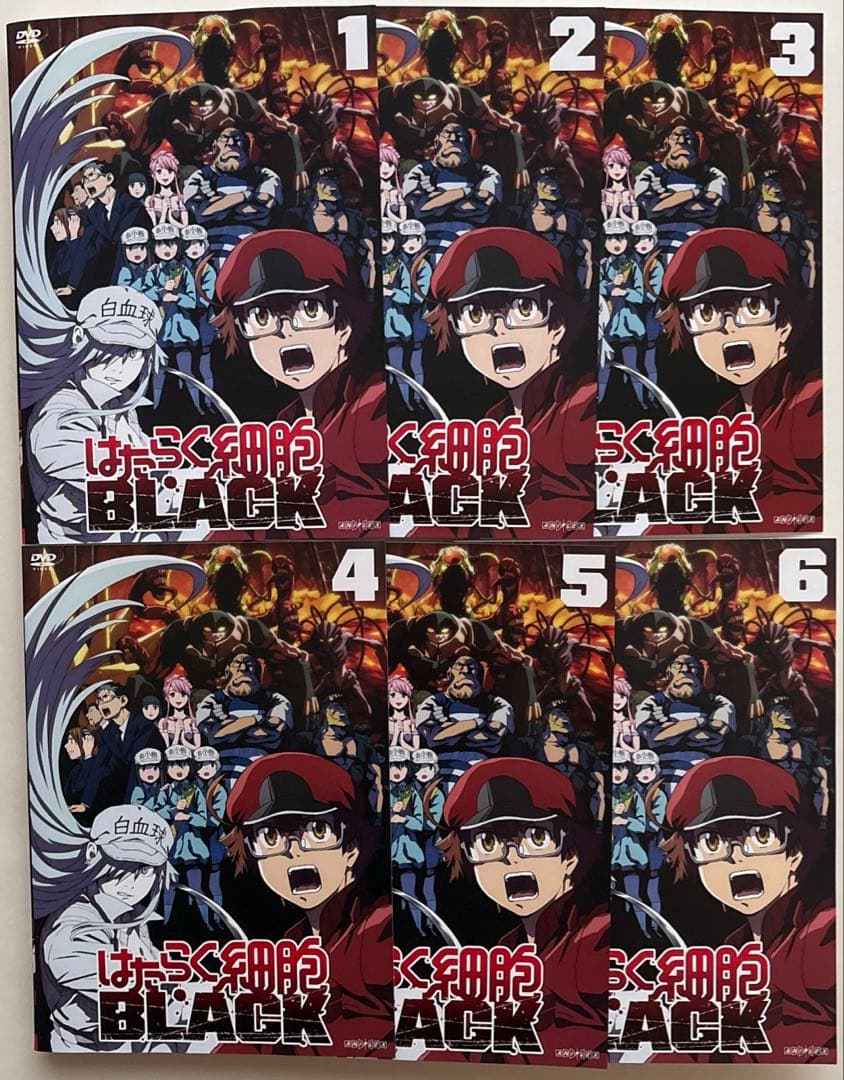 はたらく細胞BLACK 1〜6巻　DVD