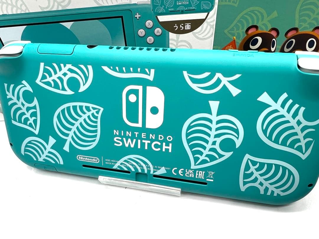 Nintendo Switch Lite あつ森　～まめきち&つぶきちアロハ柄～