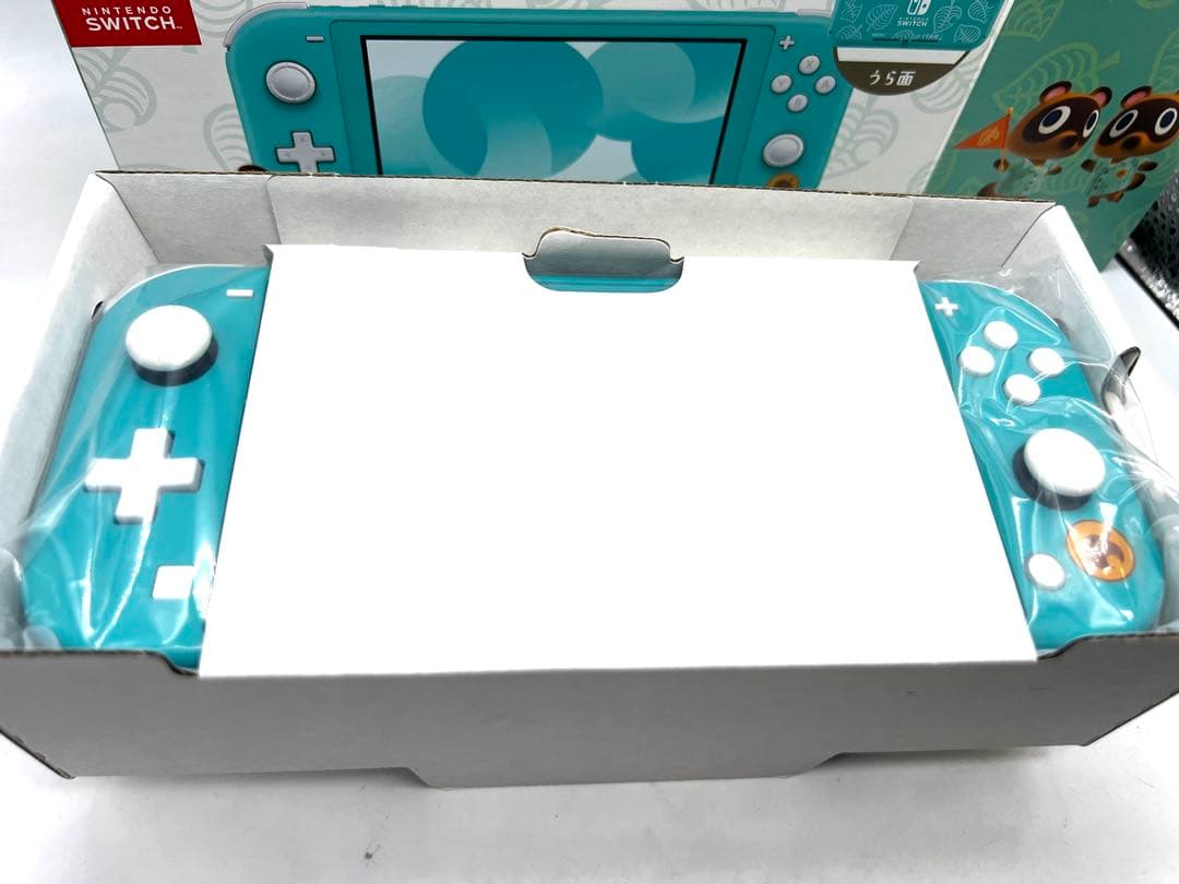 Nintendo Switch Lite あつ森　～まめきち&つぶきちアロハ柄～